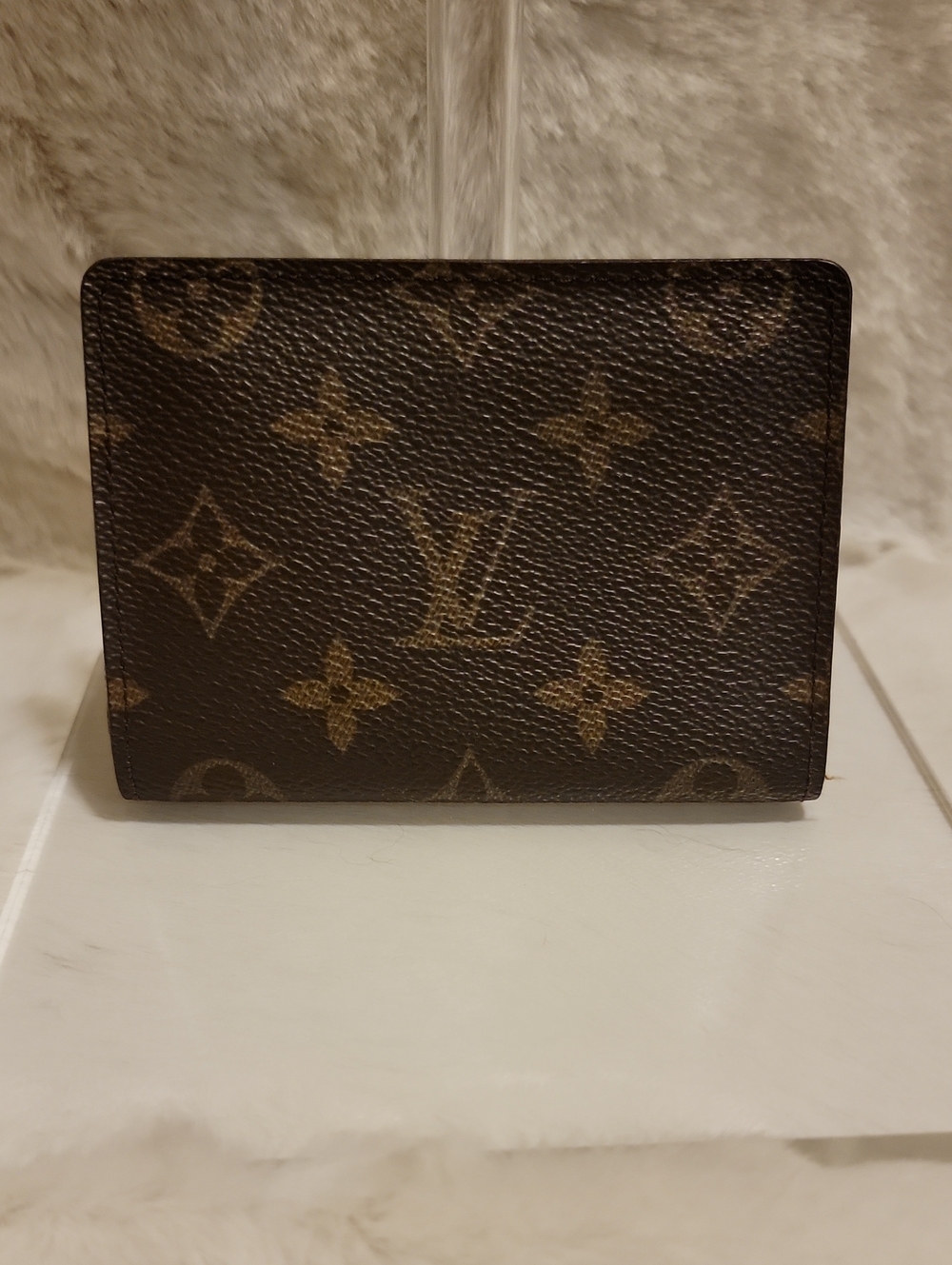Louis Vuitton Monogram Canvas Card Holder in Brown